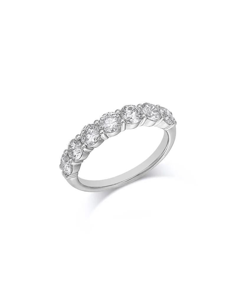 Luxe Collection Certified Lab Grown Diamond Seven Stone Band in 14K White Gold, 2.1 Tcw by Bloomingdales Fine Collection