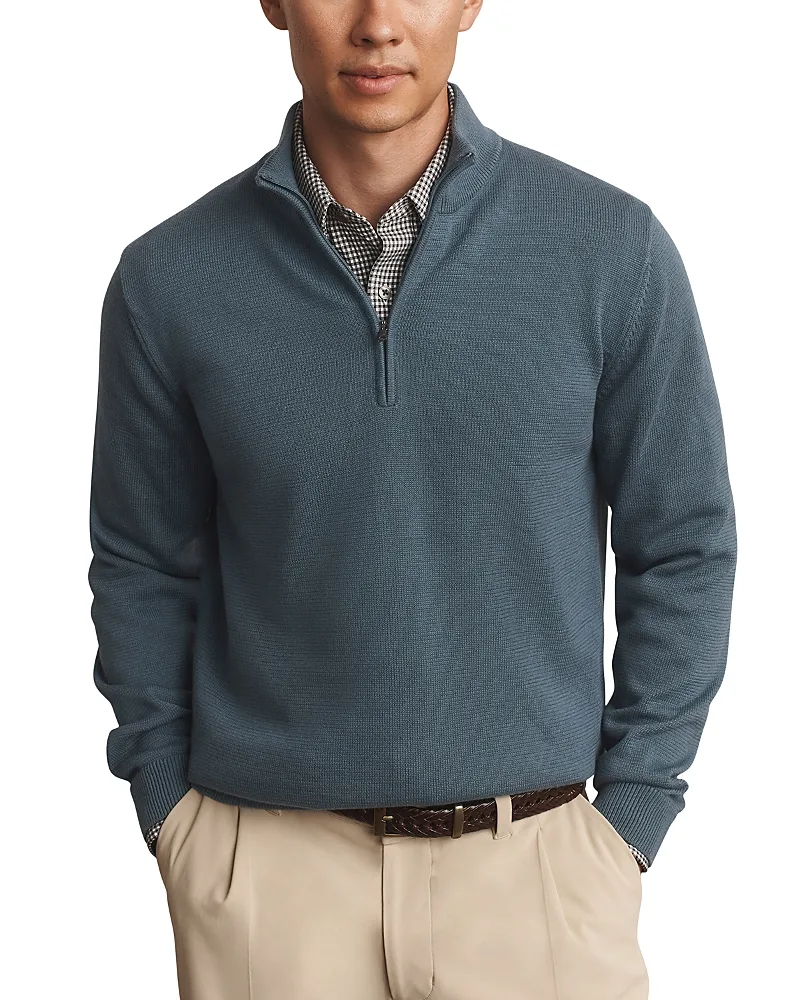 Quarter Zip Commuter Sweater by Rhone