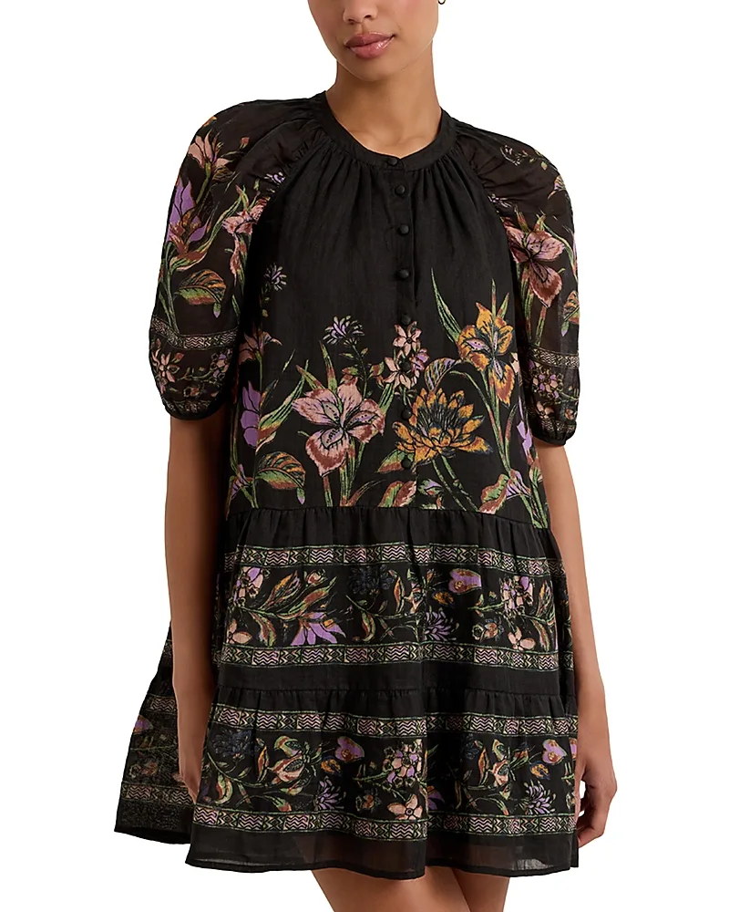 Sylvie a Line Mini Dress by Marie Oliver