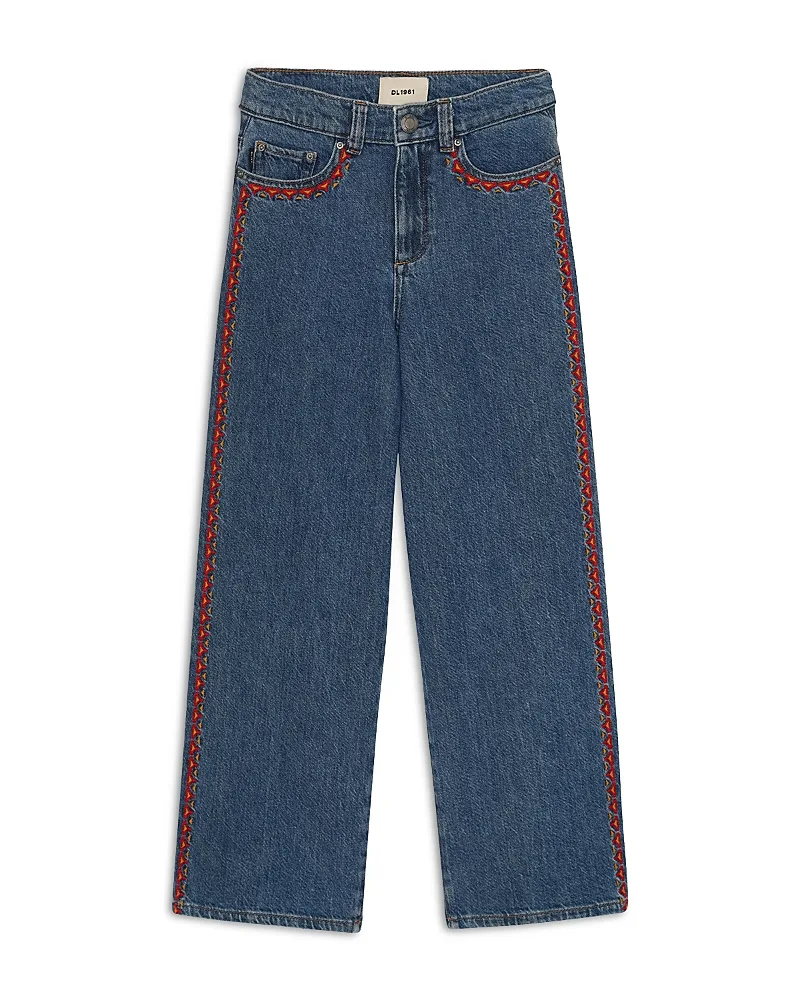 DL Aura Lily Cropped Wide Leg Jeans by DL1961