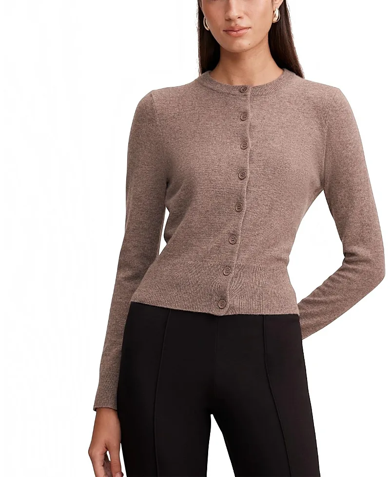 Haisley Merino Blend Knitted Cardigan