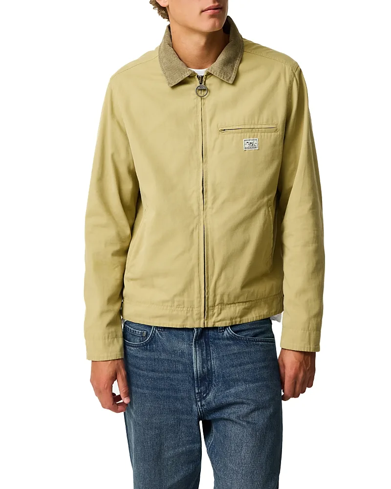 Rutherglen Pewter Cotton Oxford Jacket by Rodd & Gunn