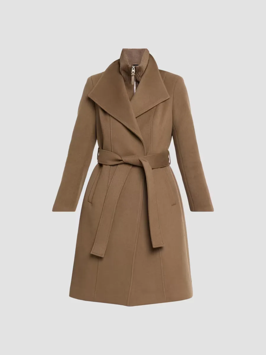 Norita 2-In-1 Double Face Wool Coat