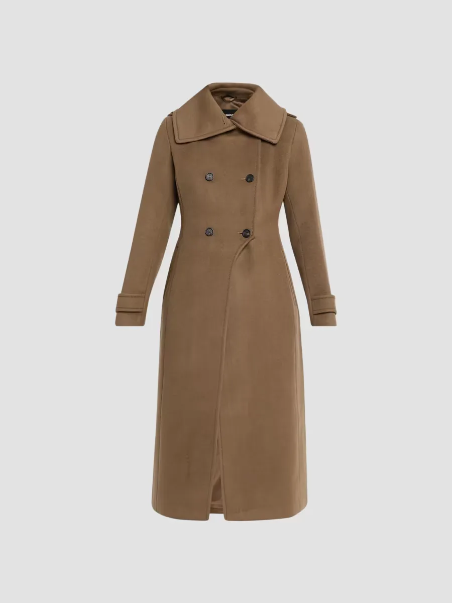 Elodie Double-Breasted Wool Coat