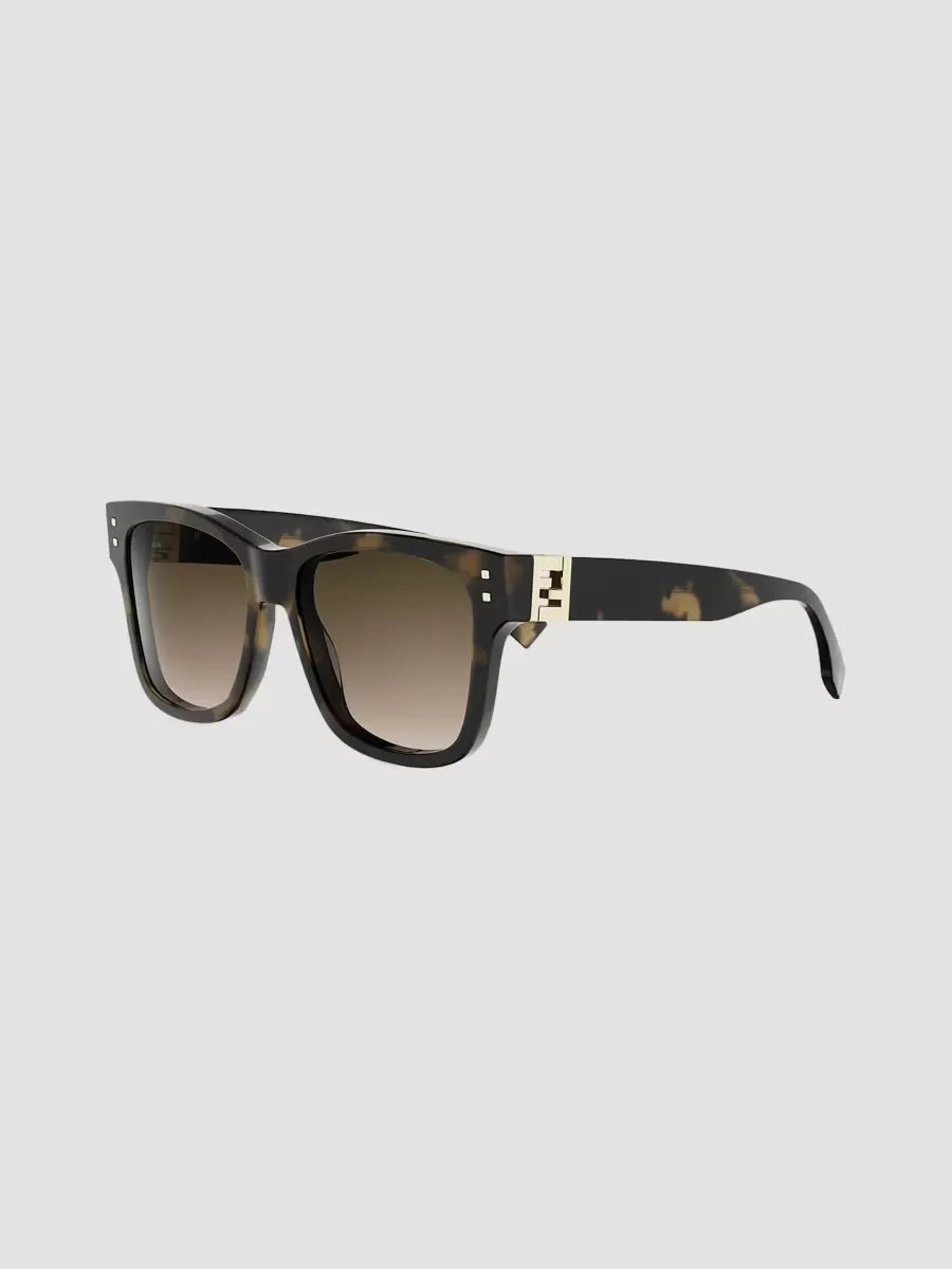 Fold 55MM Square Sunglasses by FENDI