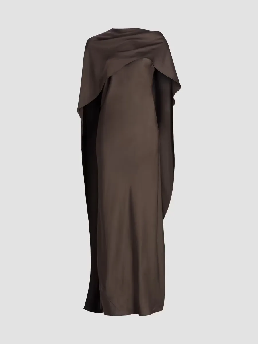 Izel Cape Gown by SIMKHAI