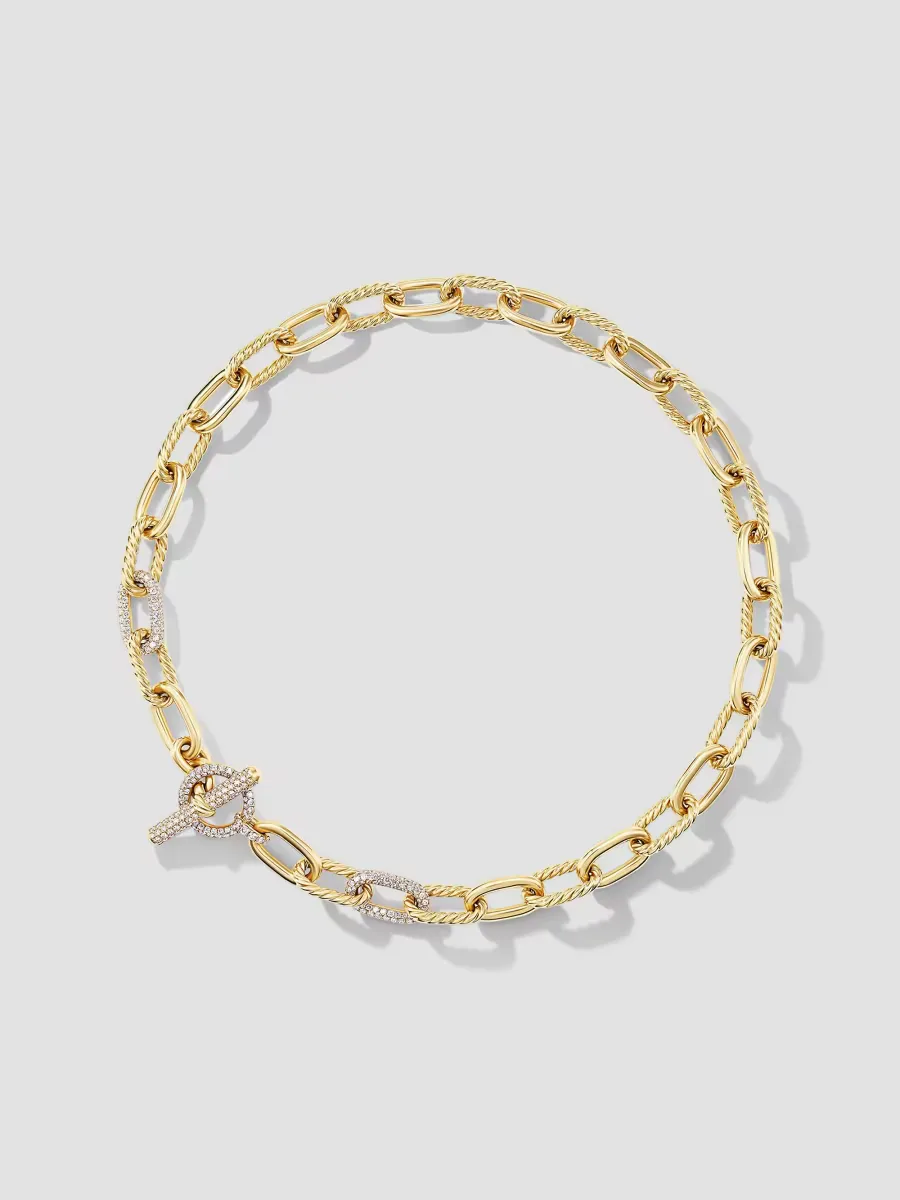 Madison Toggle Chain Necklace in 18K Yellow Gold - Size 18 by David Yurman