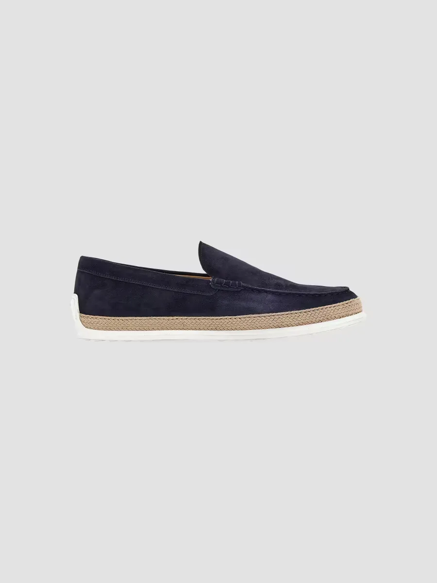 Embossed Logo Espadrille by Tod's