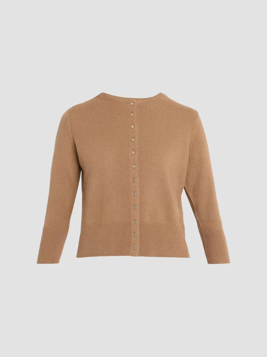 Wool-Cashmere Button Cardigan by Vince