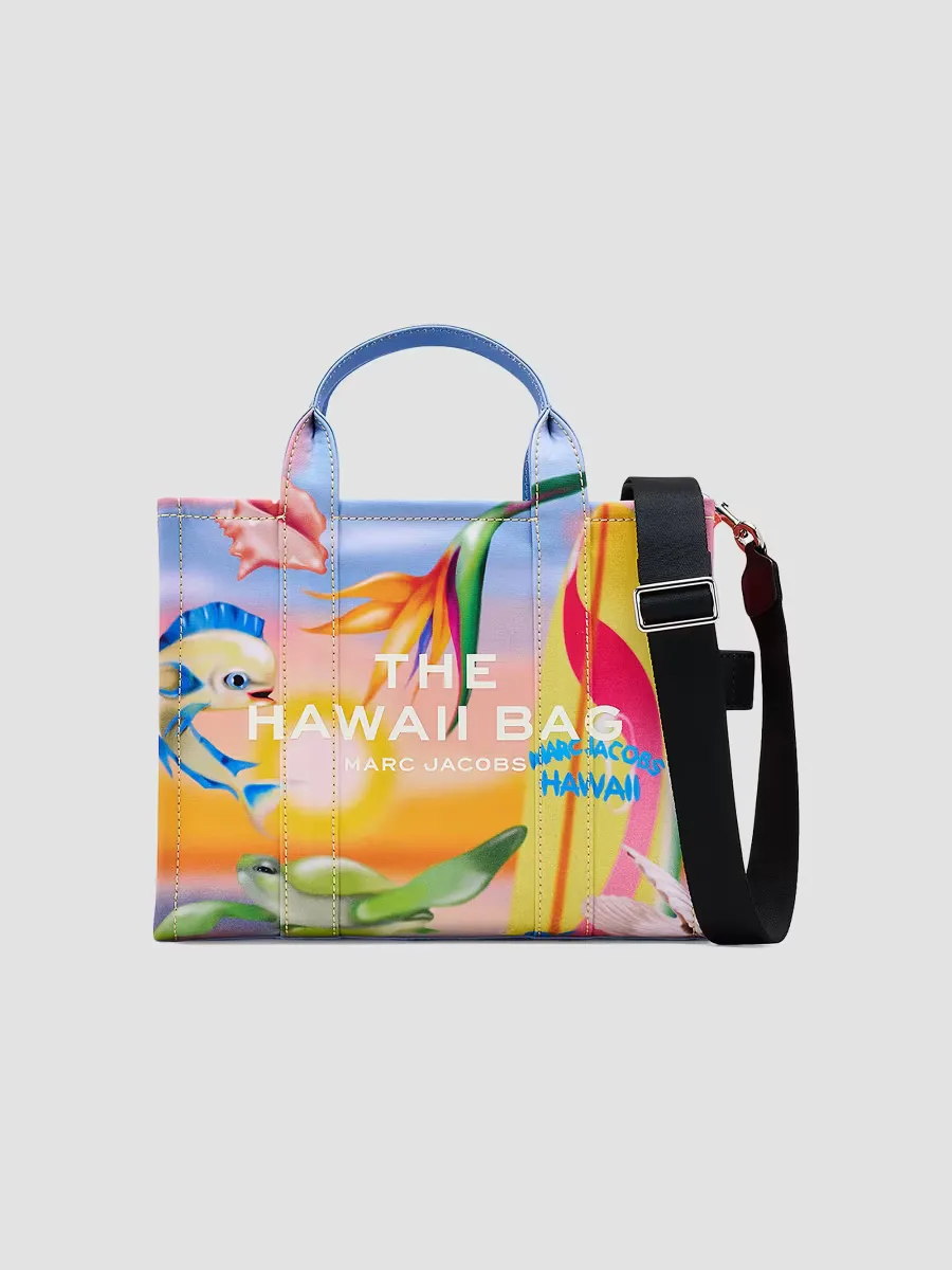 The City Medium Hawaii Cotton-Blend Tote Bag by Marc Jacobs