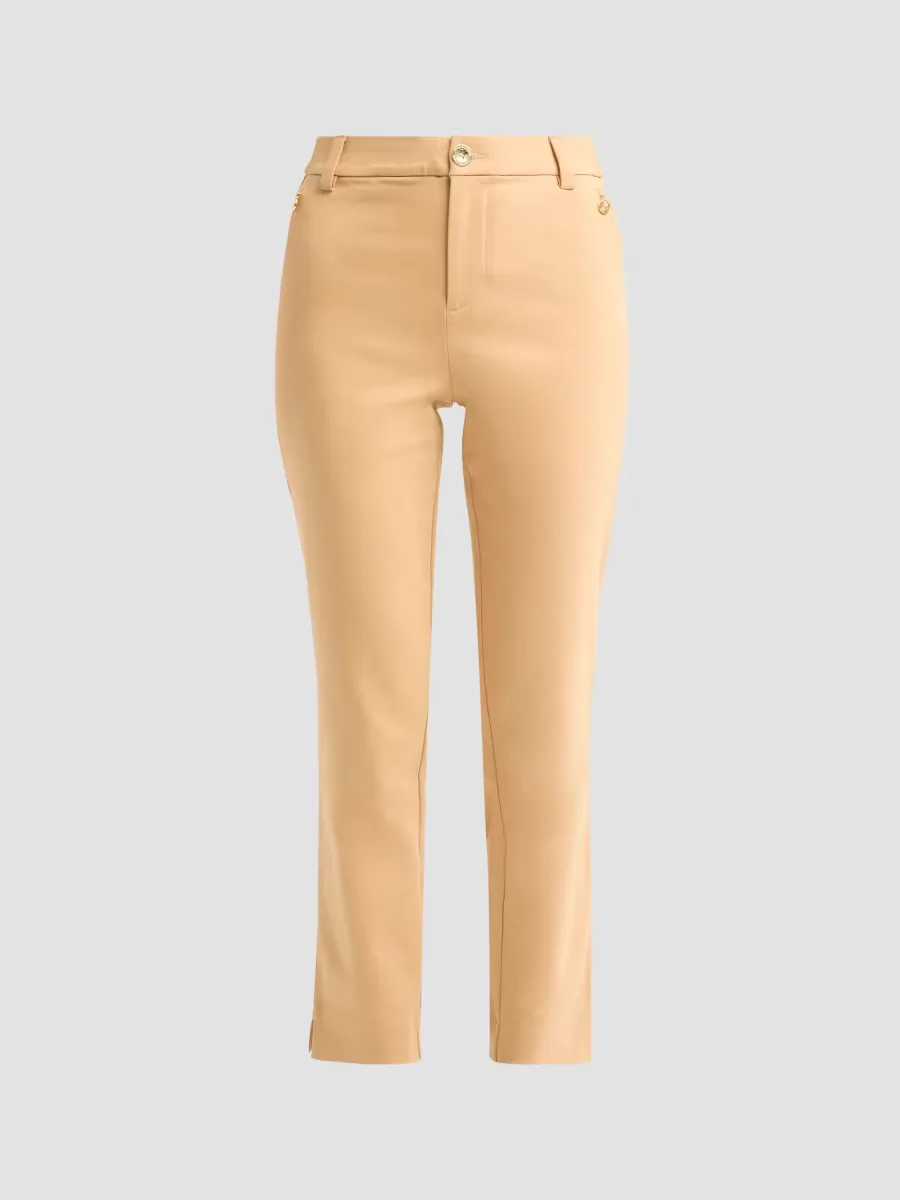 Ana Stretch Cotton-Blend High-Rise Pants by Lilly Pulitzer