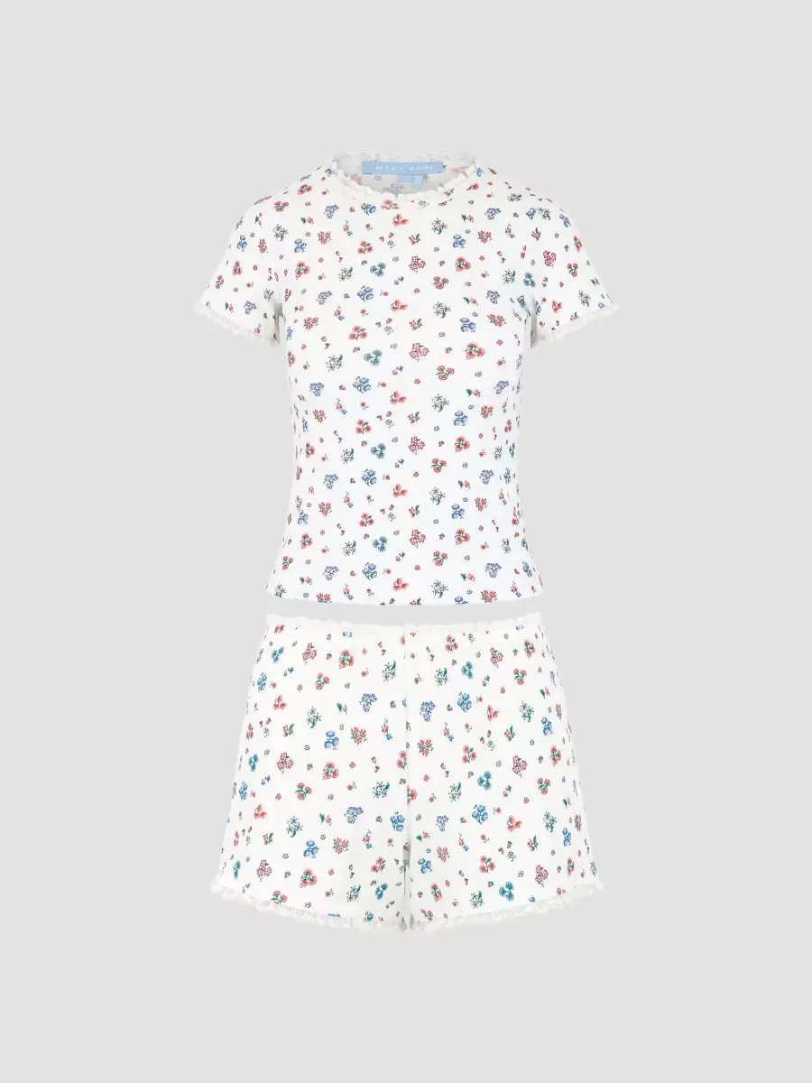The Coco Pointelle Pj Set by Hill House Home