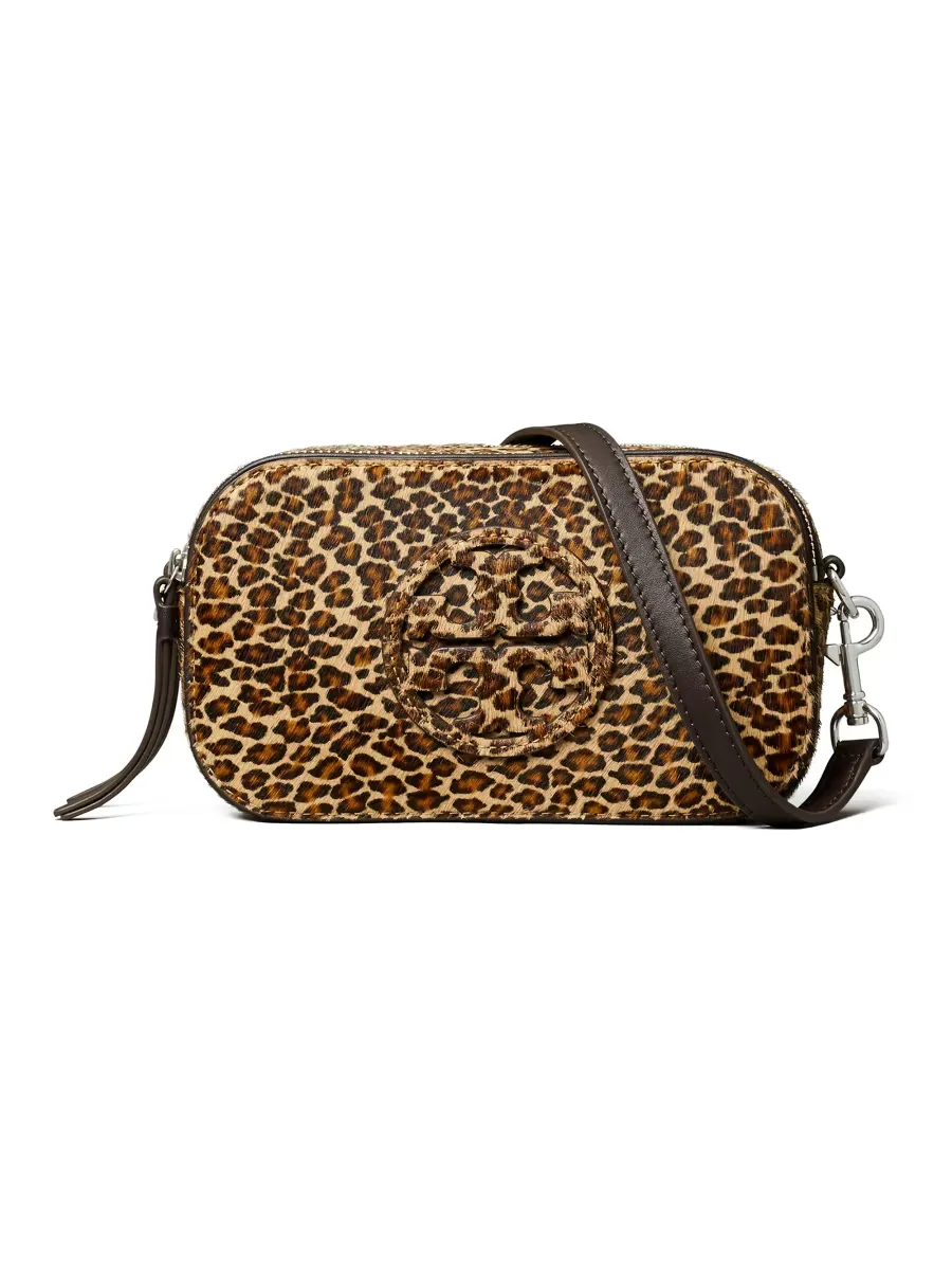 Miller Leopard-Print Calf Hair Crossbody Bag by Tory Burch