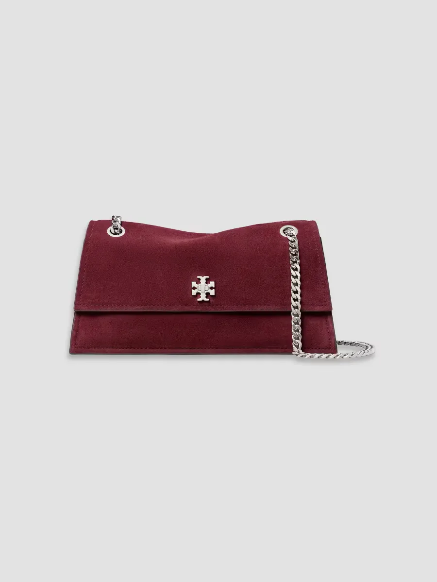 Kira Suede Shoulder Bag by Tory Burch