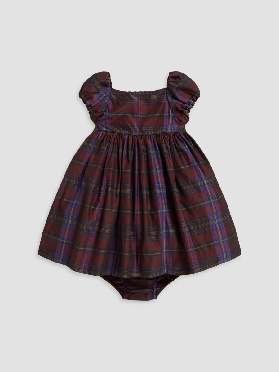 Plaid Taffeta Dress & Bloomer Set by Polo Ralph Lauren