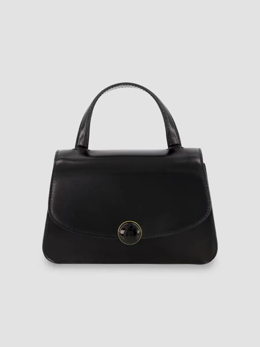 Flora Mini Leather Top Handle Bag by Vince