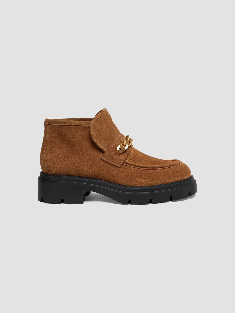 Soluxe Hudson 50MM Suede Chukka Boots by Stuart Weitzman