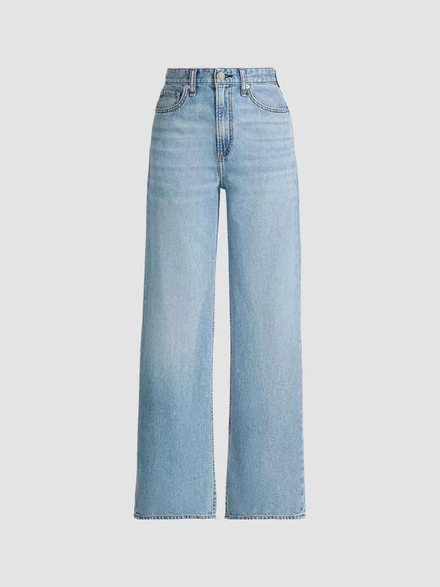 Logan Featherweight Wide-Leg Jeans by rag & bone