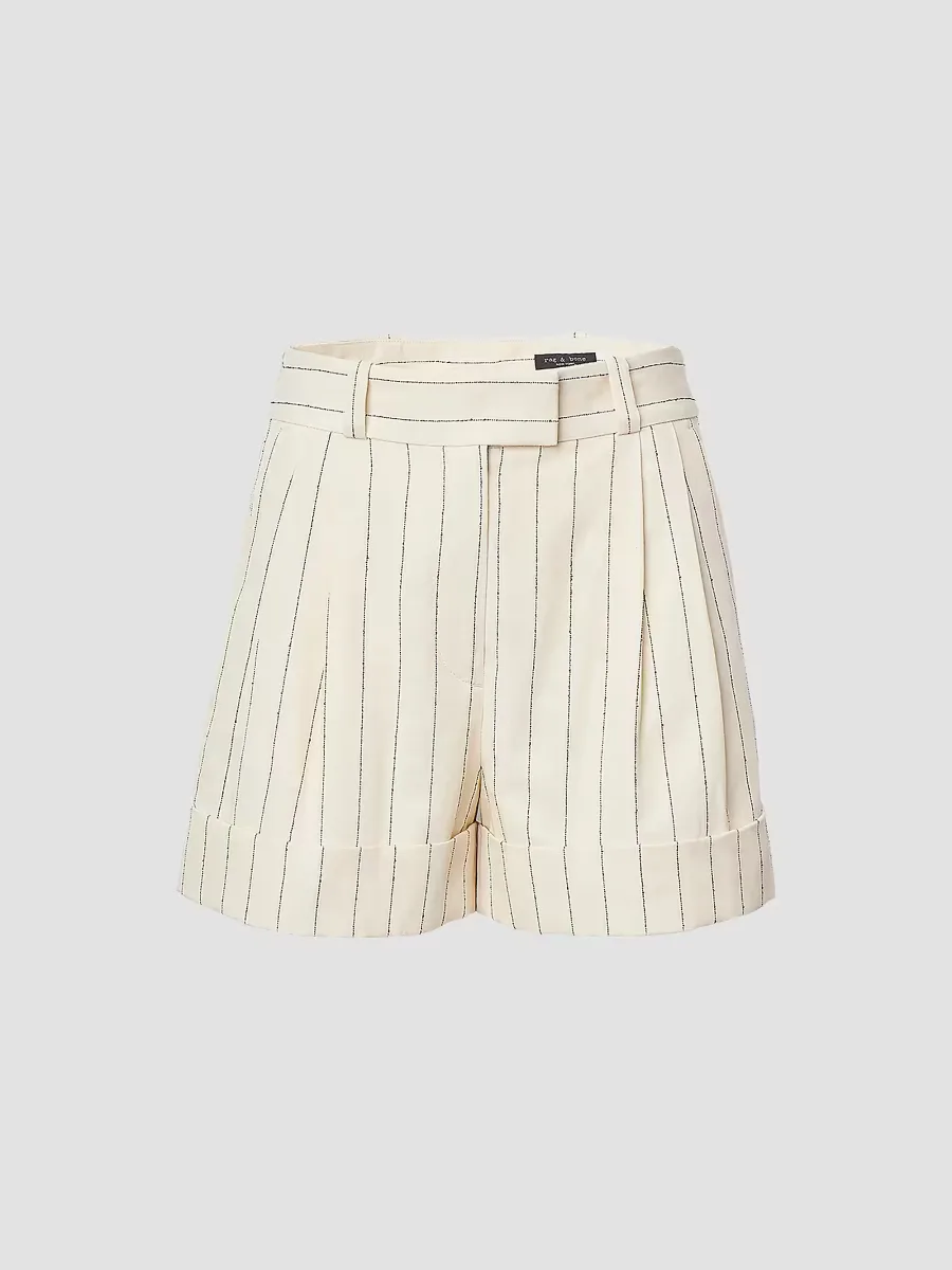 Neila Striped Shorts by rag & bone