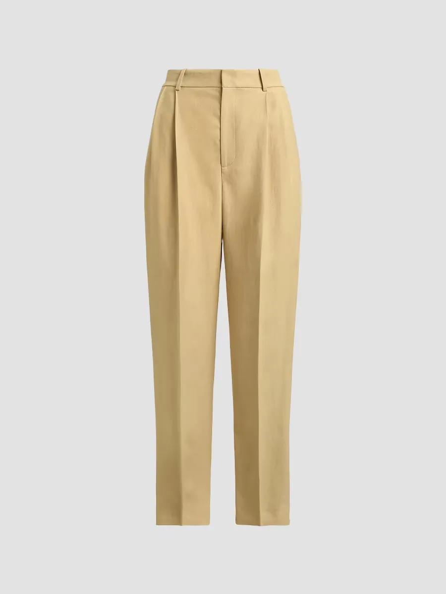 Pleated Tapered Pants by Polo Ralph Lauren