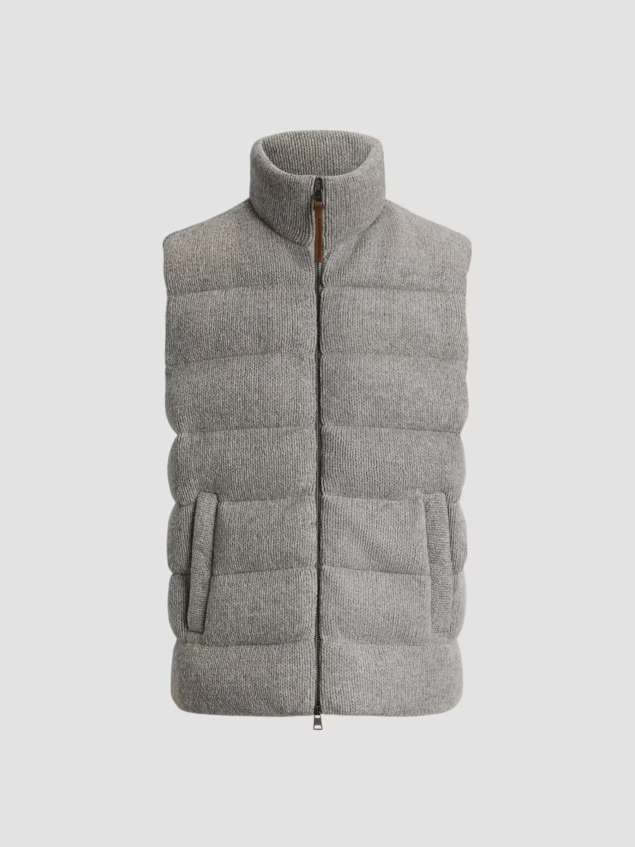 Quilted Wool Sweater Vest by Polo Ralph Lauren