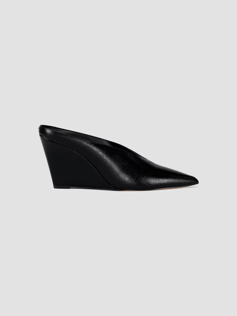 Xandra 85MM Leather Mule Pumps by Michael Kors