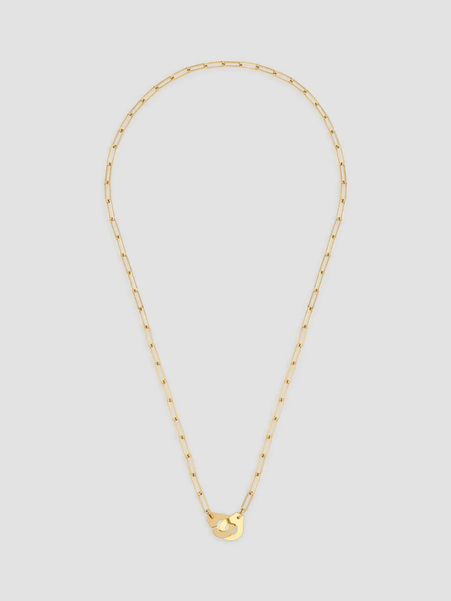 Menottes Dinh Van R12 18K Yellow Gold Pendant Necklace by dinh van