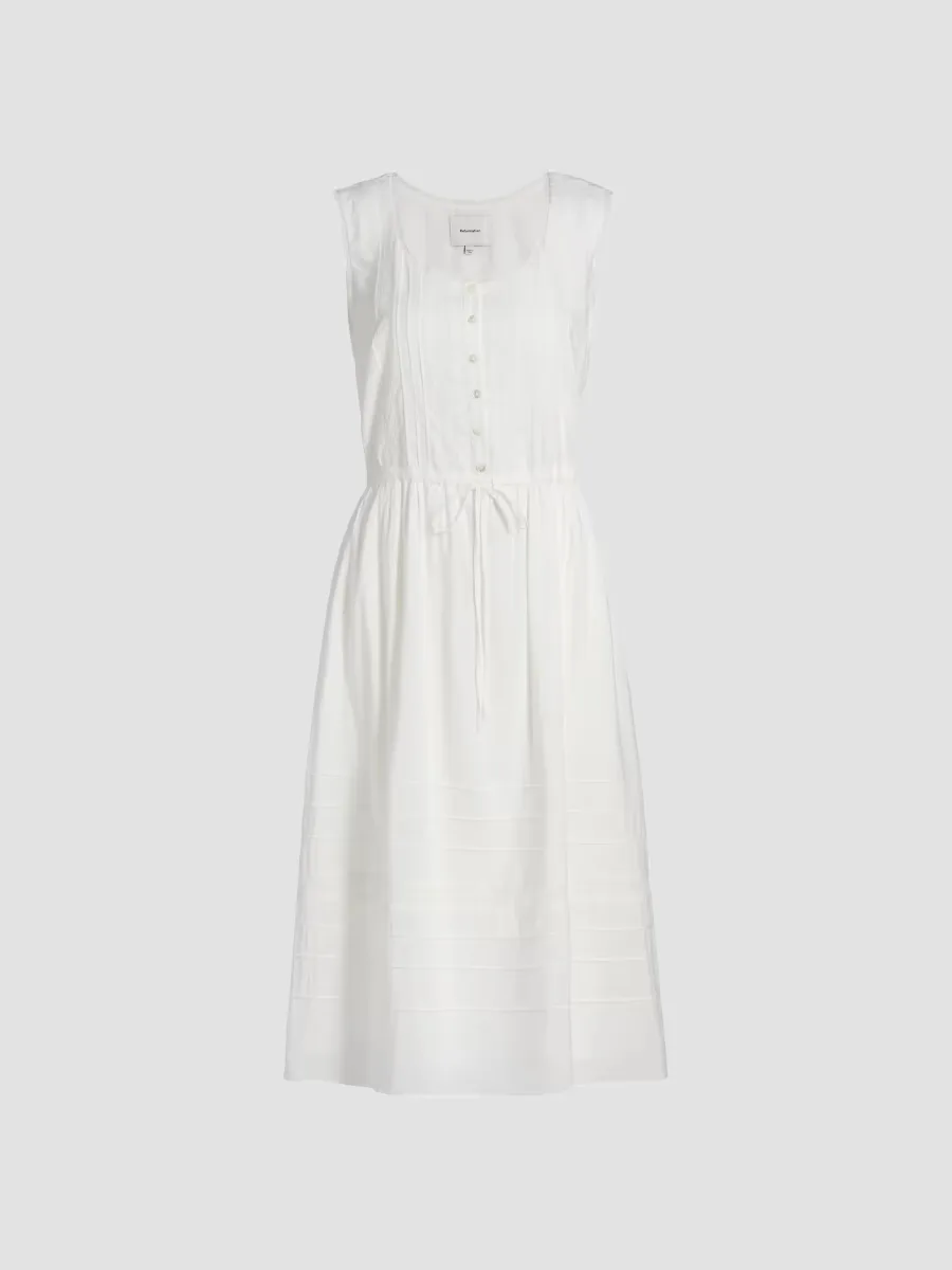 Lonnie Sleeveless Midi-Dress by Reformation