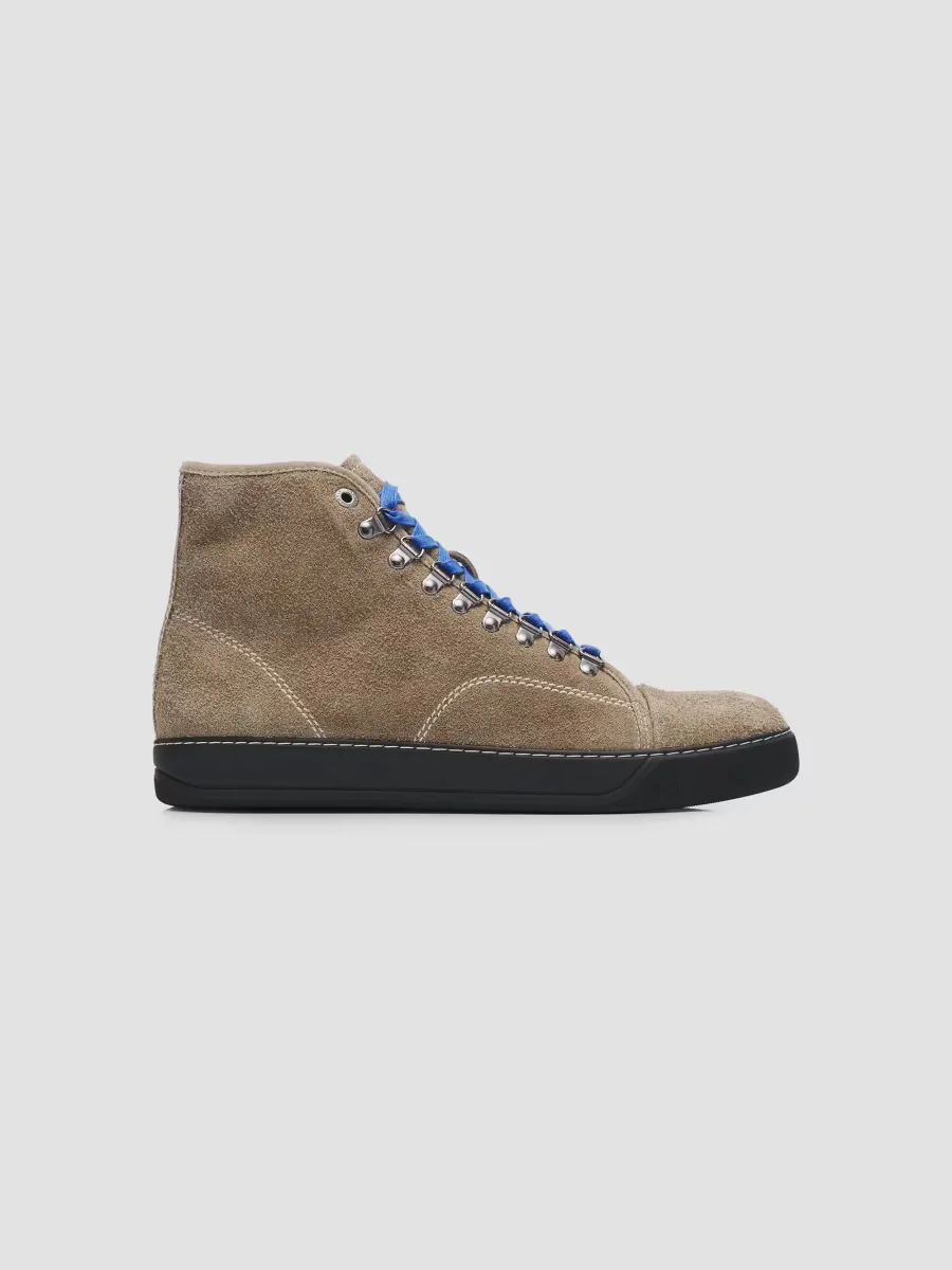 DBB1 Suede High-Top Sneakers by Lanvin
