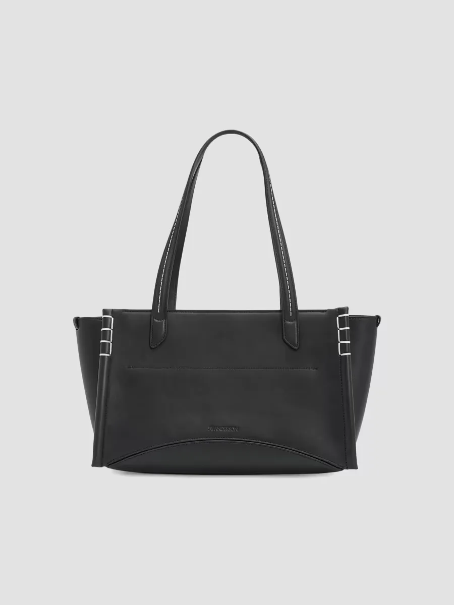 Elongated Loafer Leather Tote Bag by JW Anderson