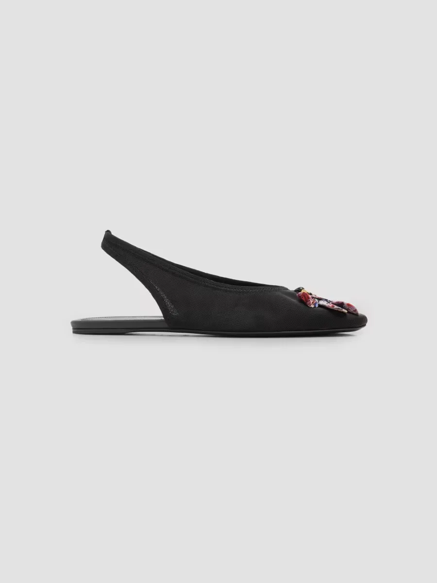 Mosaicon Mesh Slingback Flats by Dries Van Noten