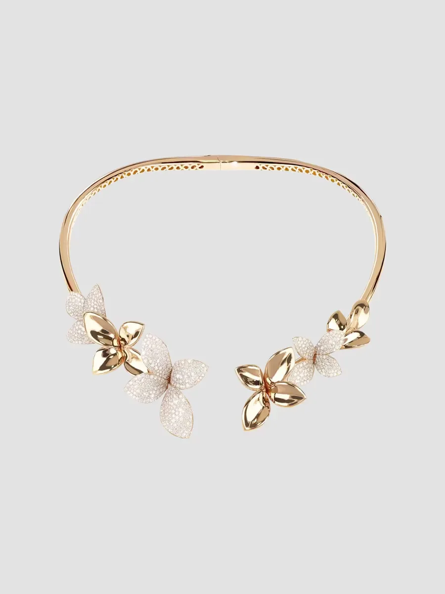 Giardini Segreti 18K Rose Gold & 6.60 TCW Diamond Necklace