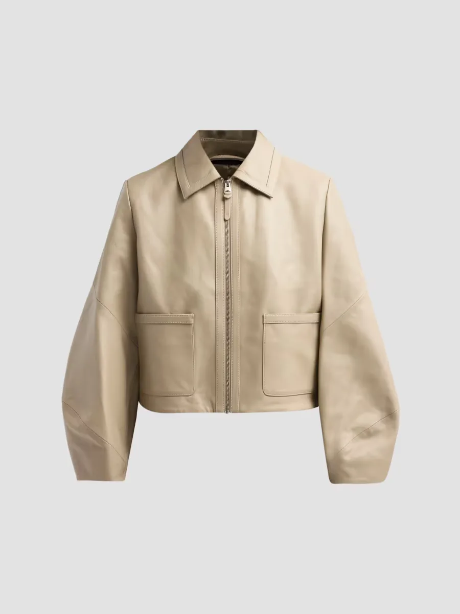 Solana Leather Jacket by Mackage