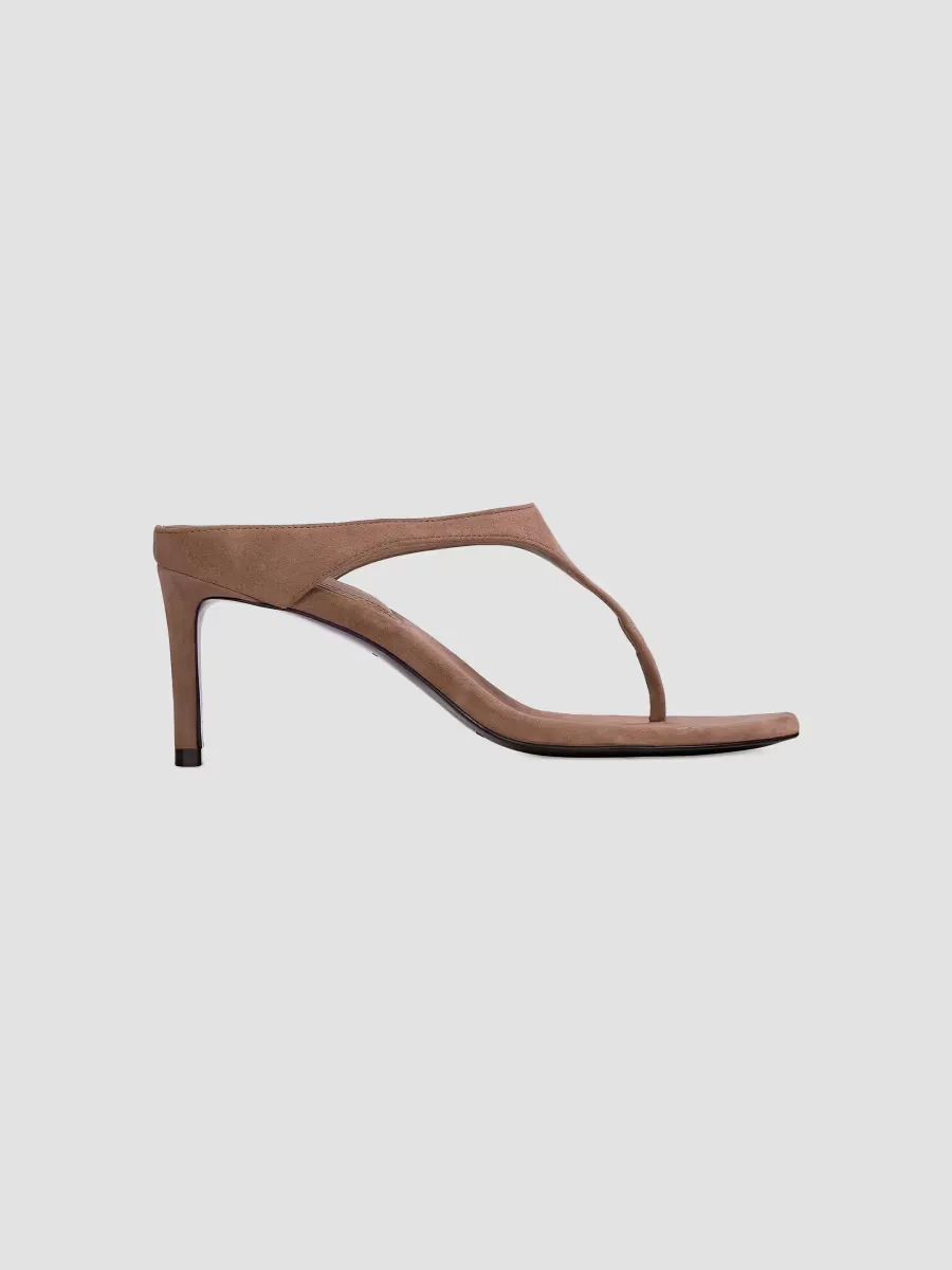 Laurel 65MM Suede Mules by Black Suede Studio