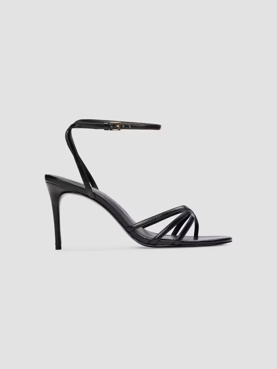 Olie 80MM Leather Sandals