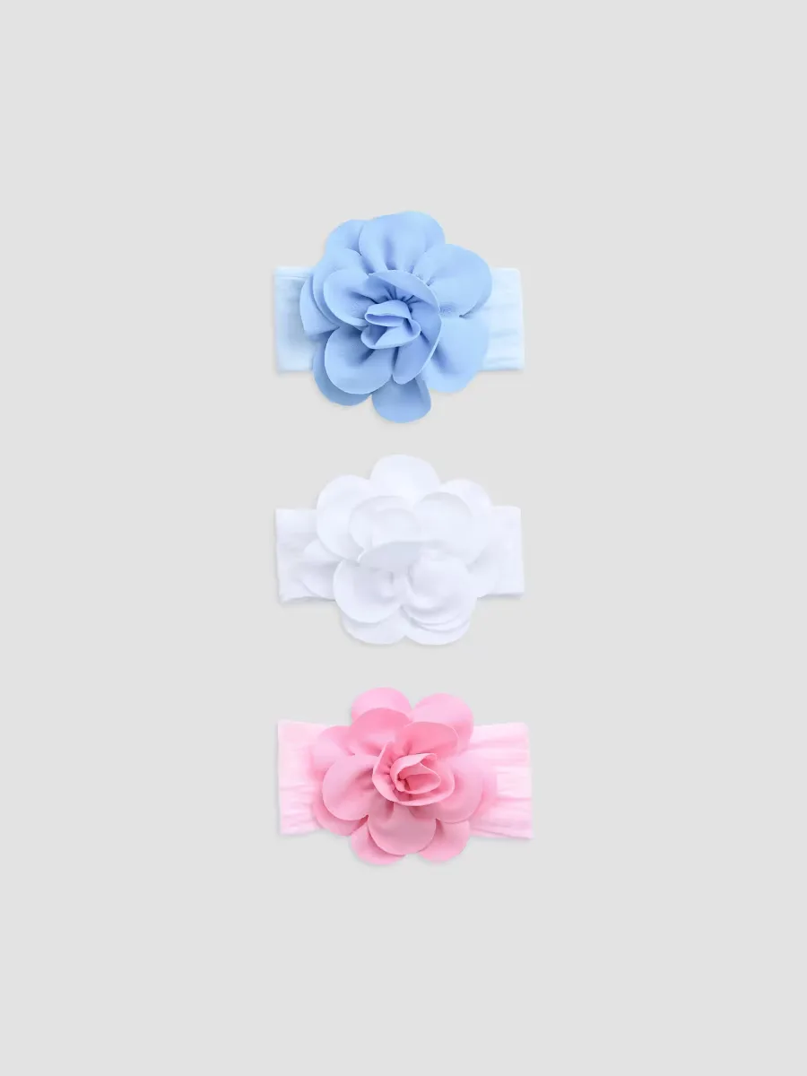 Elastic Floral Headband Set by Mimi Tutu