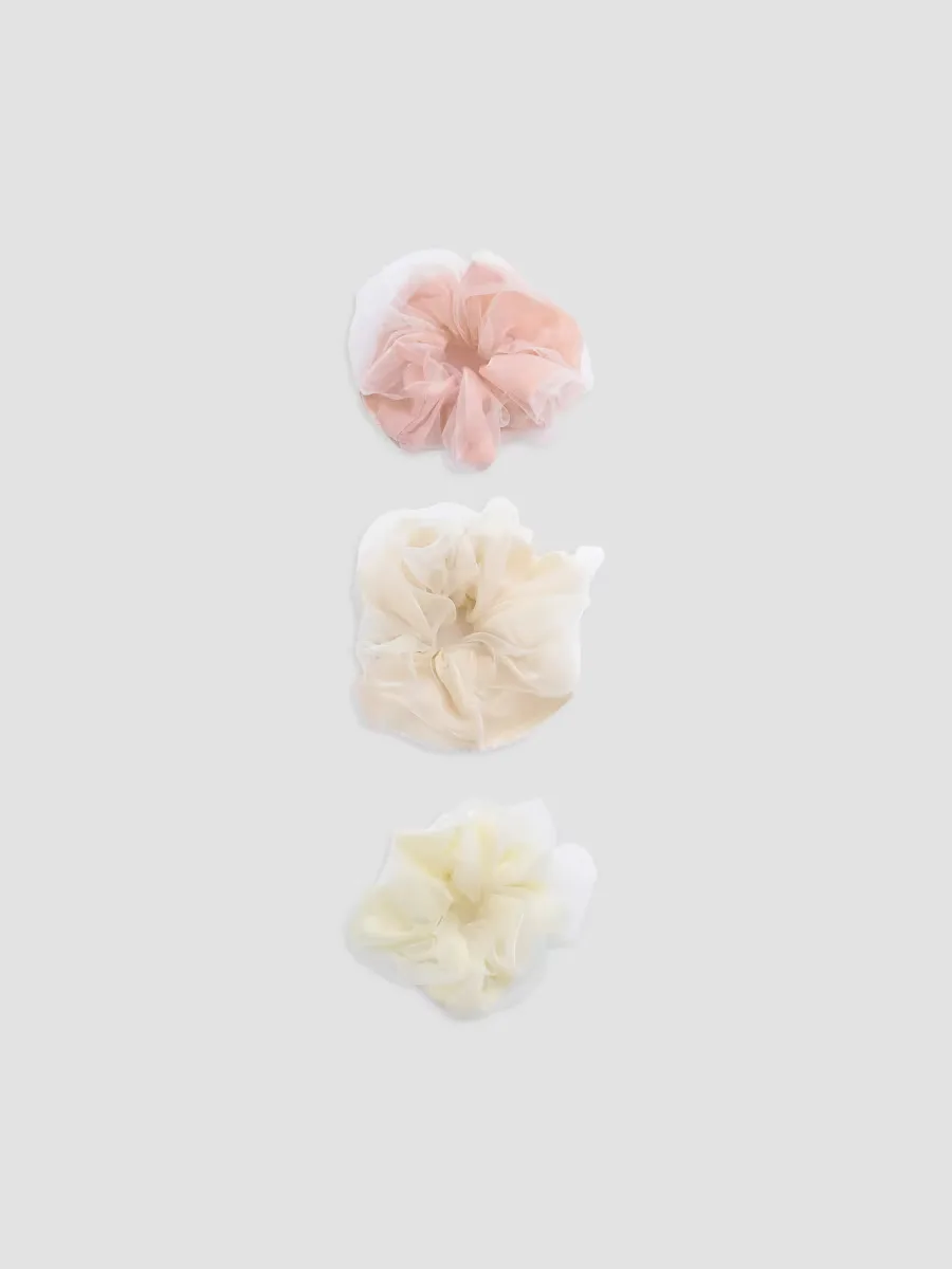 Sheer Mesh Scrunchie Set by Mimi Tutu