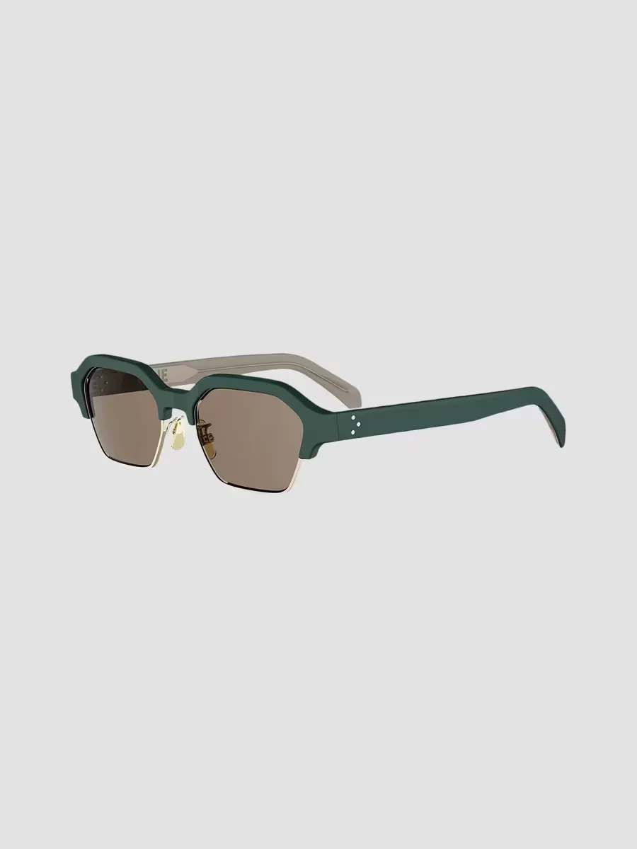 Combi 53MM Geometric Sunglasses by Celine