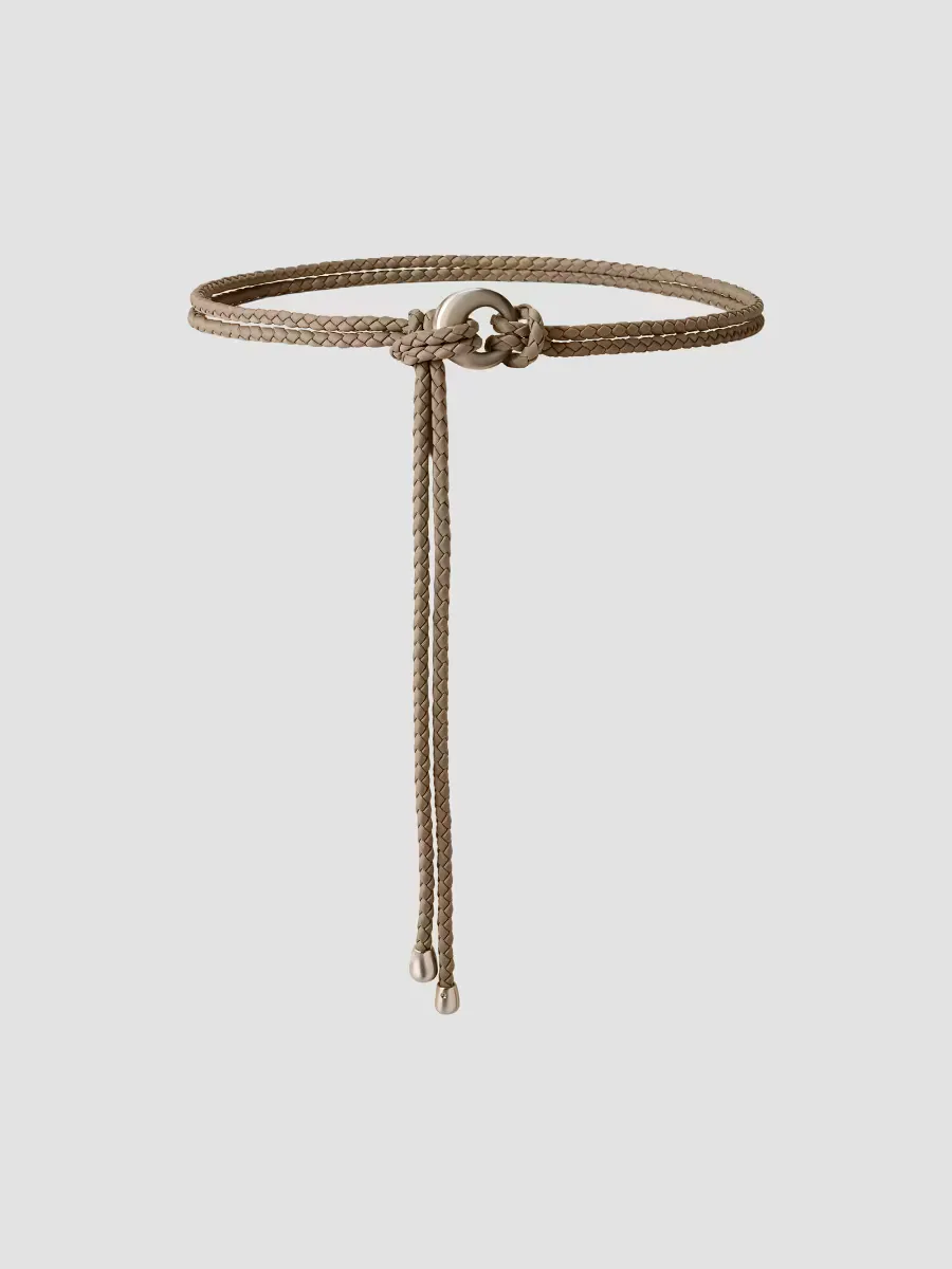 Salta Woven Belt - Cashmere by Naghedi