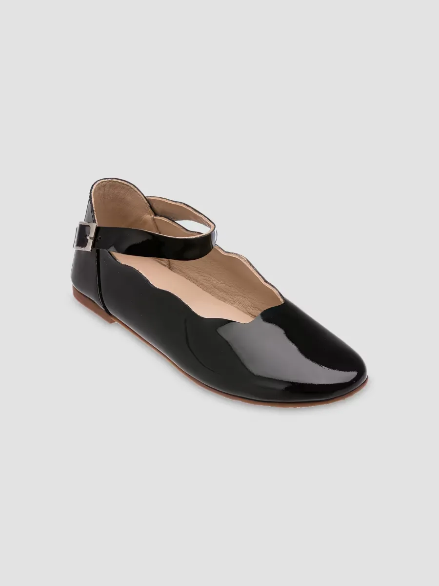 Ondina Leather Flats by Elephantito