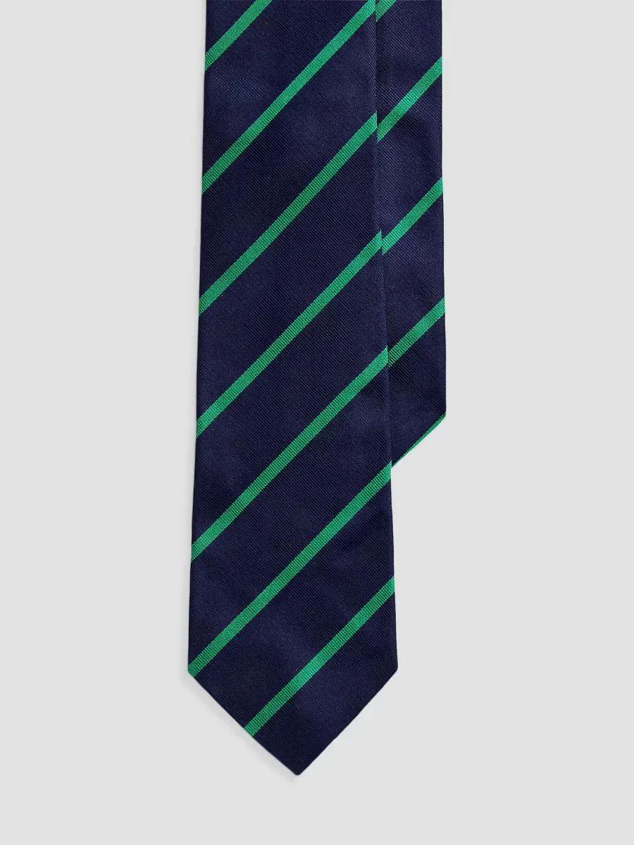 Ralph Lauren Purple Label Striped Silk Tie by Ralph Lauren