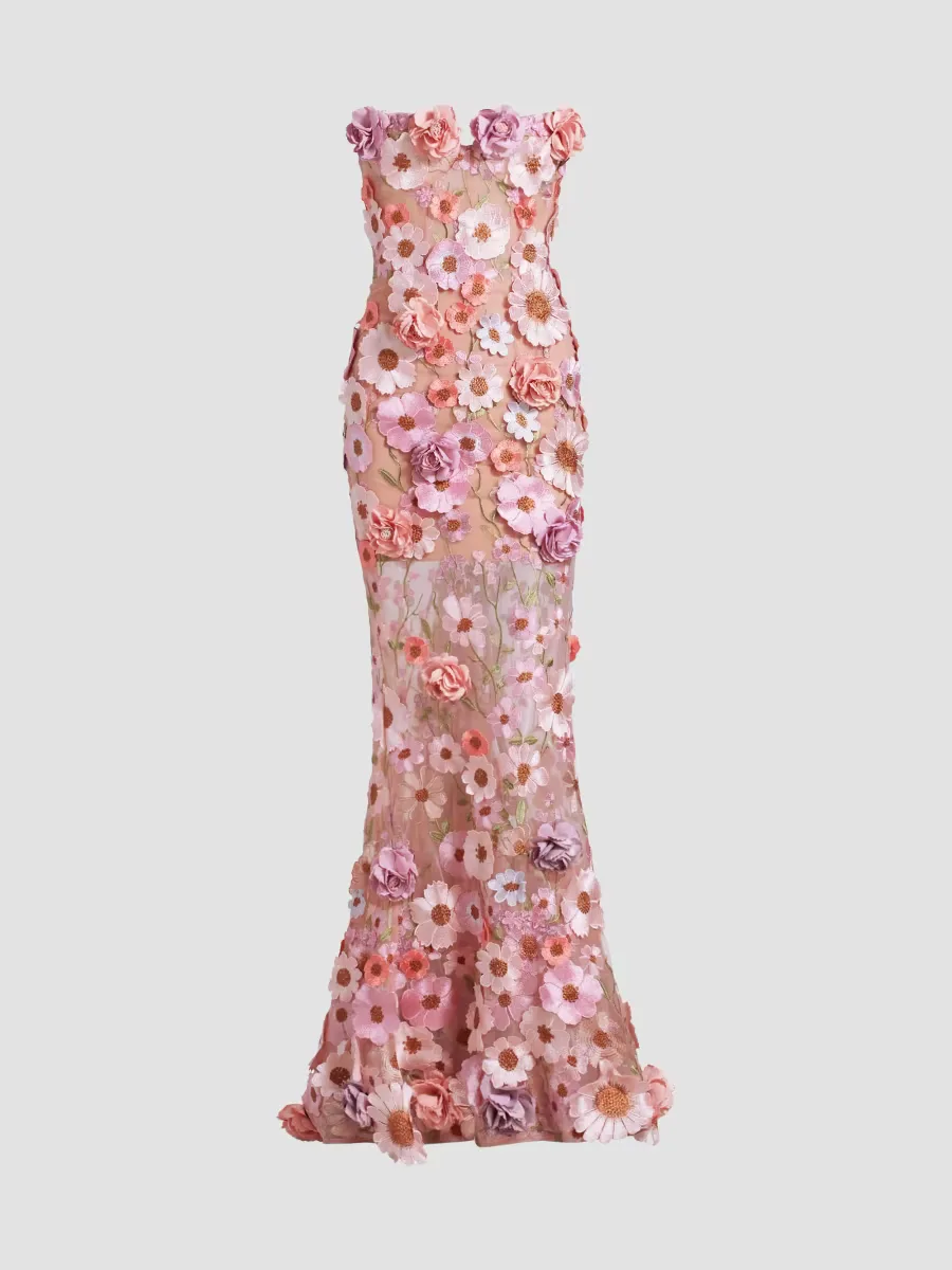 Jasmine Floral Gown