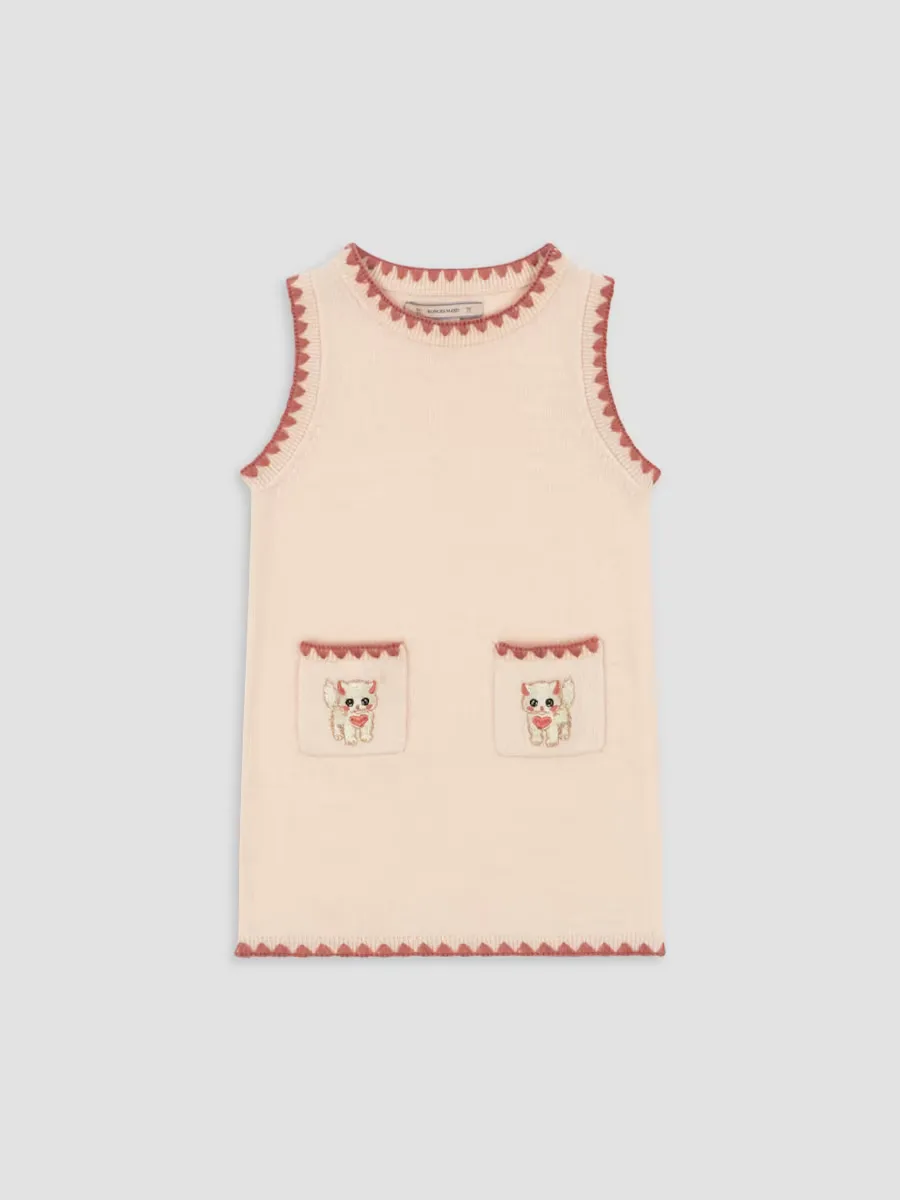 Collette Knit Wool Dress by Konges Slojd