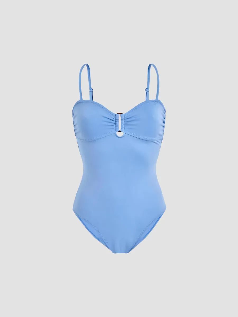 Solid Sculpt One-Piece Swimsuit by Vilebrequin