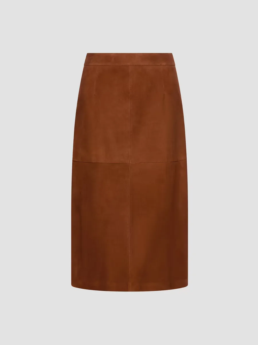 Suede Pencil Skirt by Marella