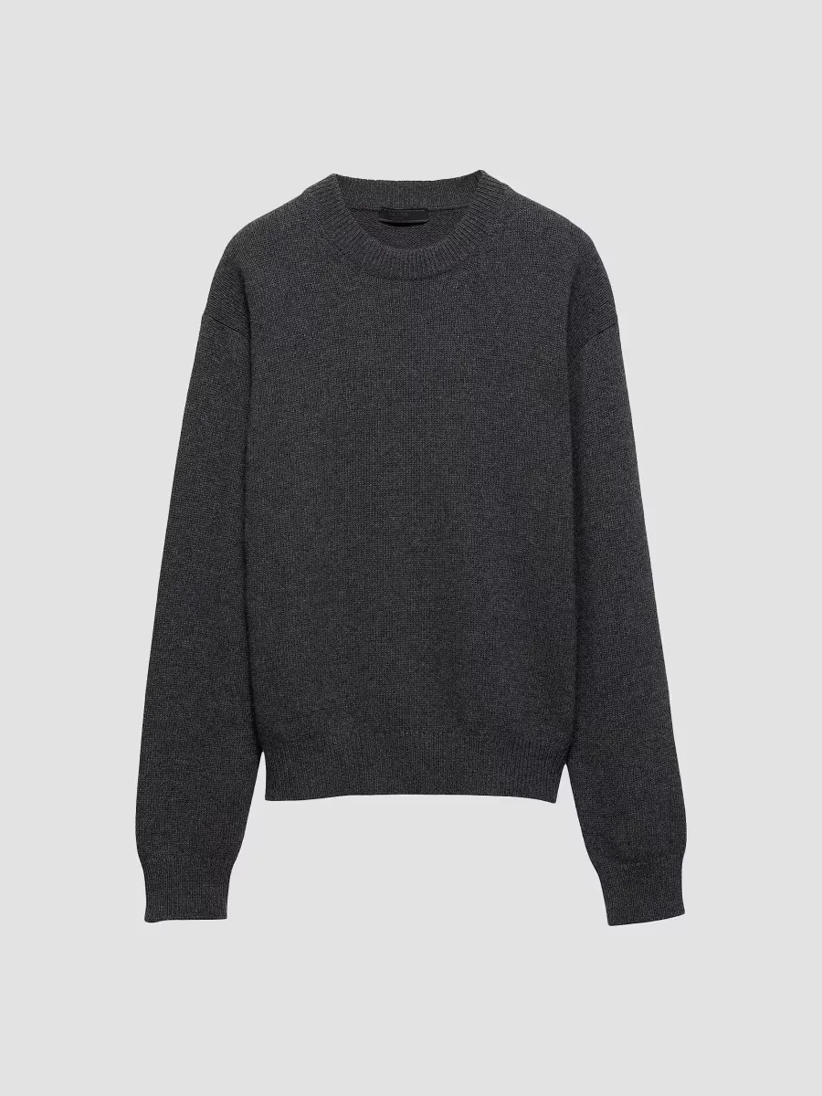 Re-Cashmere Crewneck Sweater by Prada