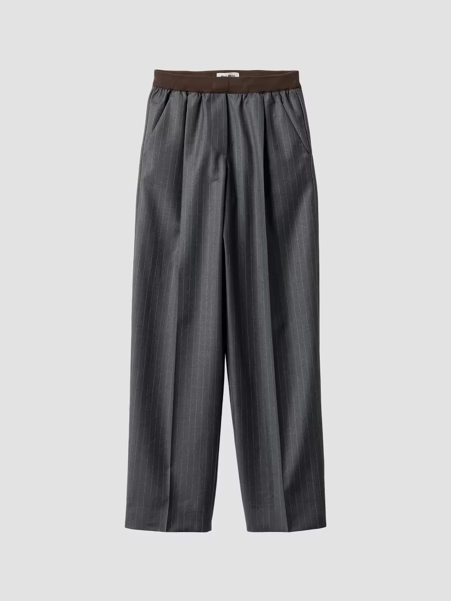 Pinstripe Pants by Miu Miu
