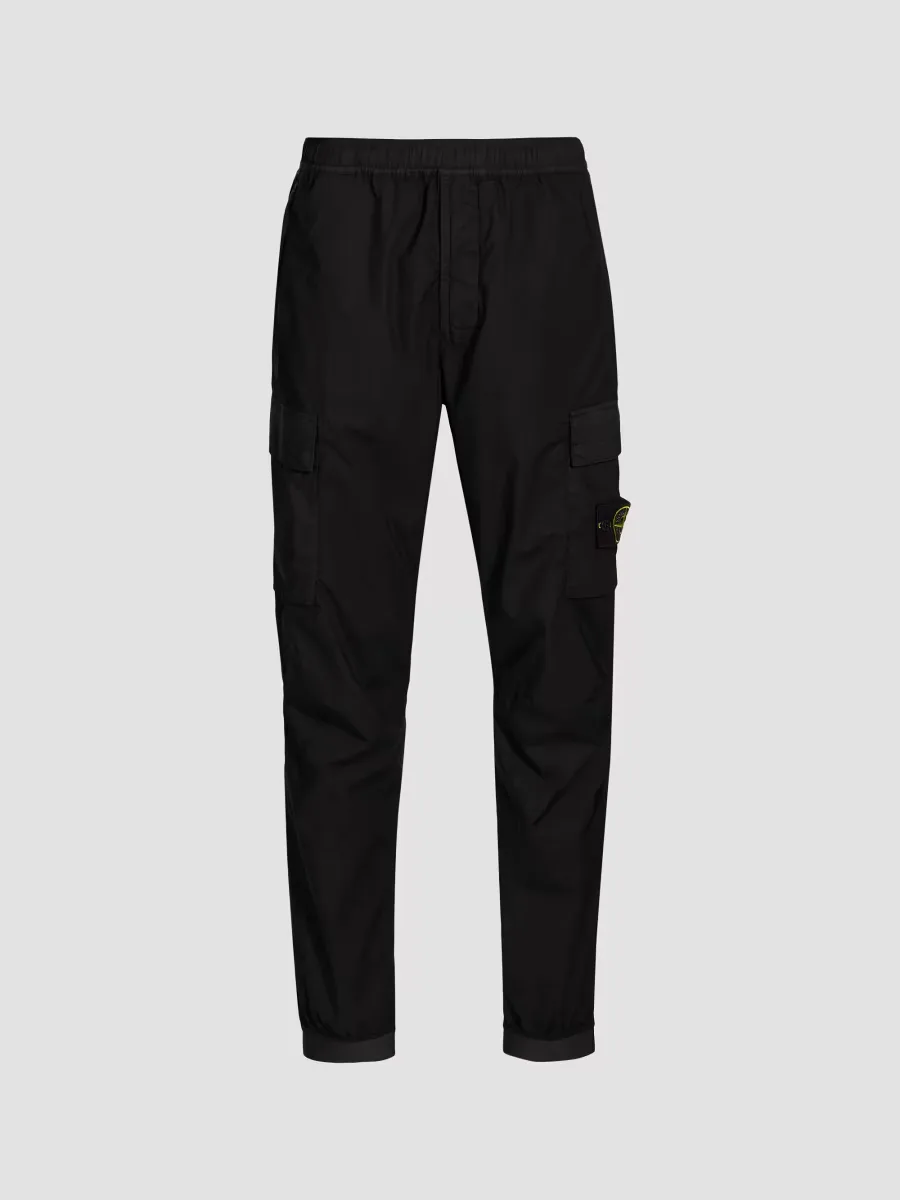 Stretch Cotton Cargo Pants by Stone Island