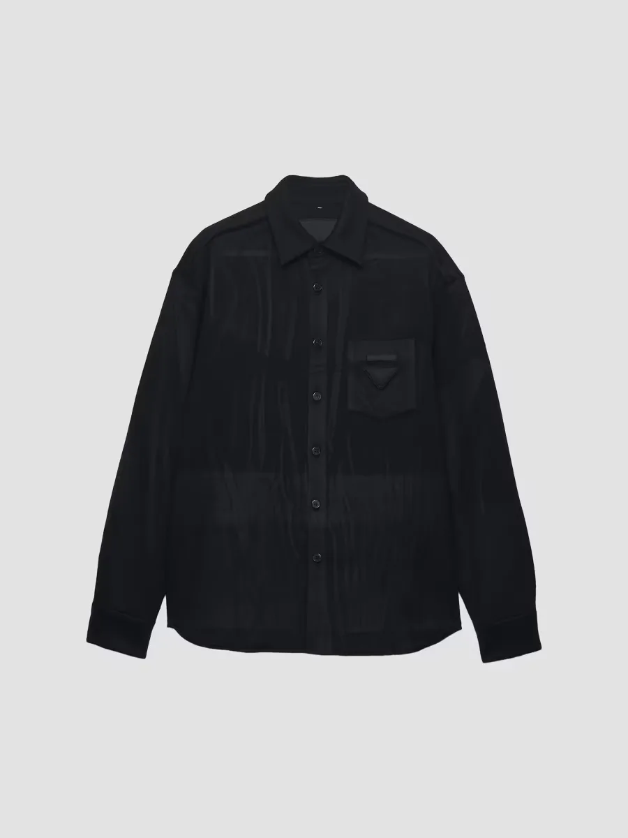 Wool and Cashmere Shirt by Prada