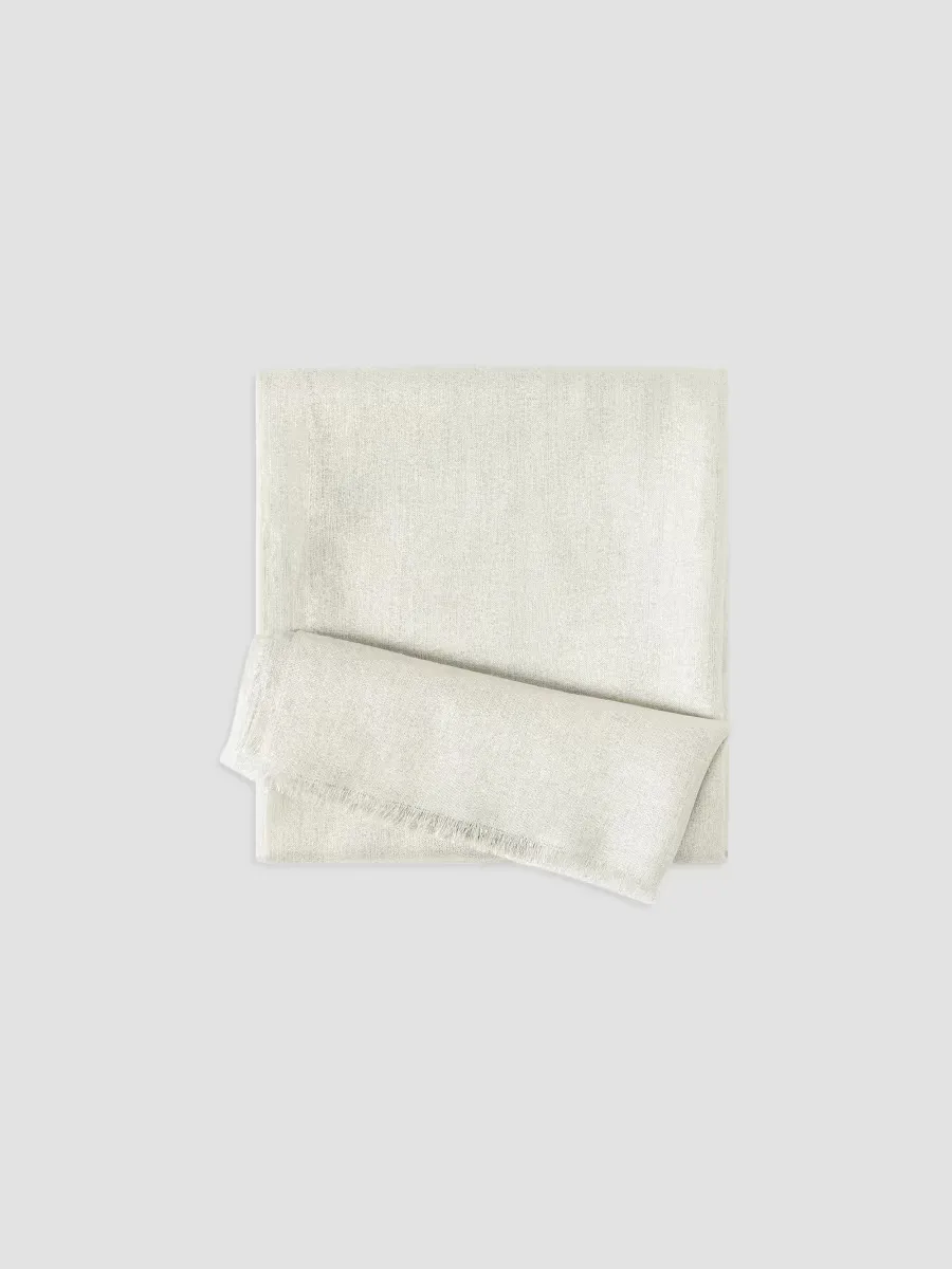 Cashmere and Silk Scarf by Brunello Cucinelli